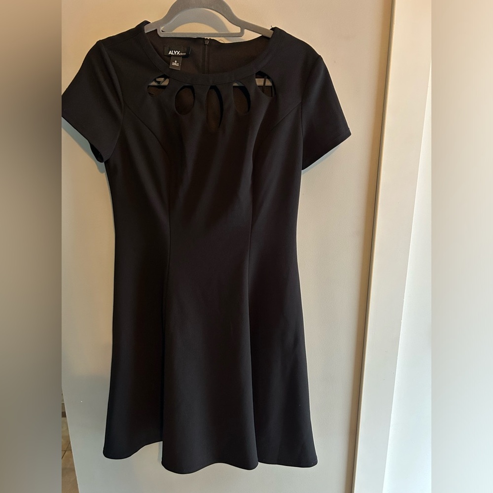 Alyx A Line Dress with Keyhole cut out design